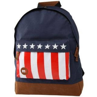 Mi Pac Flag Backpack   Red/Blue/White      Mens Accessories