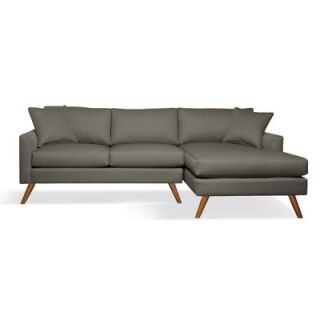 True Modern Dane 90 Sofa with Chaise F26 1000 102