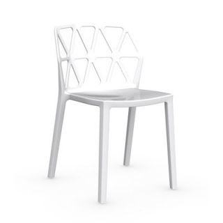 Calligaris Alchemia Chair CS/1056_P Finish Glossy Optic White