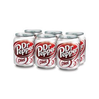 Dr. Pepper Diet Soda 8 oz, 6 pk
