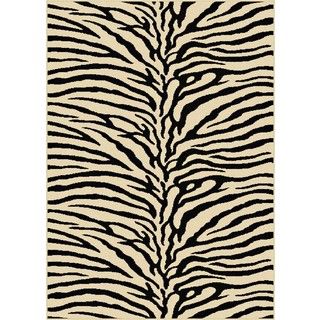 Rhythm 105162 Beige Transitional Area Rug (9 3 X 12 6)