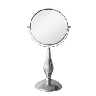 Free Standing 5x Chrome Magnifying Makeup Mirror