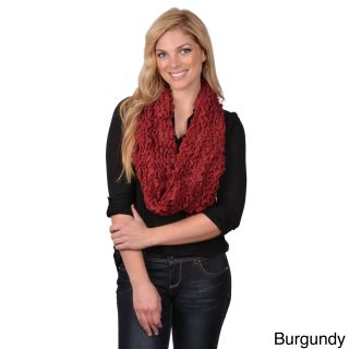 Journee Collection Womens Solid Color Knit Figure 8 Scarf