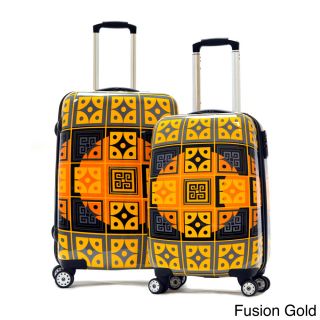 Olympia New Age Art Series 2 piece Hardside Spinner Luggage Set