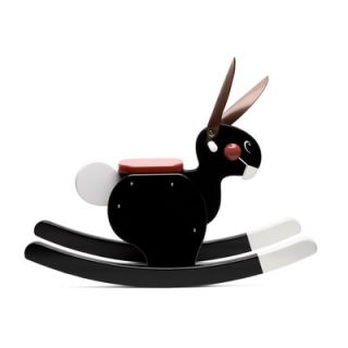 Playsam Rocking Rabbit in Black 14448