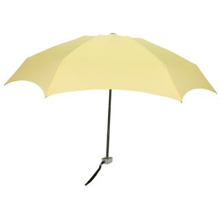 Leighton Genie Ii Light Yellow Manual Compact Umbrella