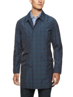 Plaid Trench Coat by Allegri