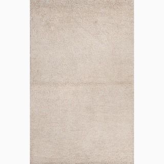 Hand made Gray Wool Ultra Plush Rug (8x10)