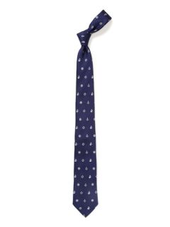 Nautical Print Tie by Wall + Water