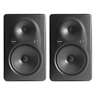 Two Mackie HR824MK2 High Resolution Active Studio Monitors Musical Instruments