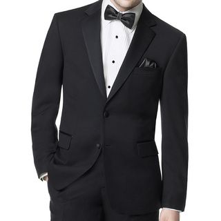 A&m Rosenthal Enterprises, Inc After Six Paragon Mens Two button Classic Tuxedo Jacket Black Size 38S
