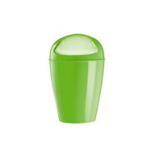 Koziol Del Swing Top Wastebasket 57785 Color Solid Grass Green