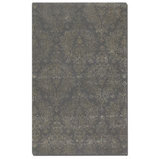 Paris Blue Gray Wool Rug (8 X 10)