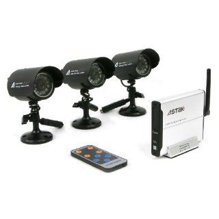 Astak CM 818T3 2.4GHz Wireless Security Surveillance Camera Set  Wireless Camera Kit  Camera & Photo