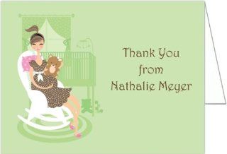 Rocking Chair Baby Shower Thank You Cards   Set of 20 Baby