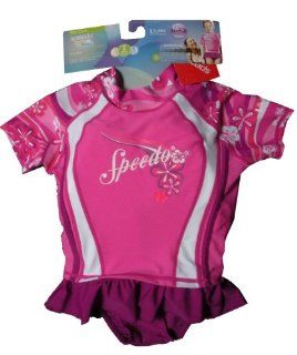 Girls' Speedo Float Suit  Pink M/L Toys & Games