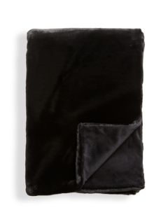 Signature Faux Fur Throw (Large) by Donna Salyers Fabulous   Furs