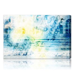 Oliver Gal Water is Graphic Art on Canvas 10326 Size 15 x 10