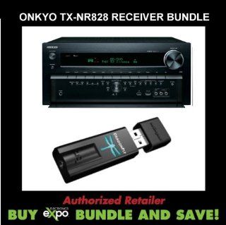 Onkyo TX NR828 7.2 Channel Wireless Network A/V Receiver and AudioQuest Drago Electronics