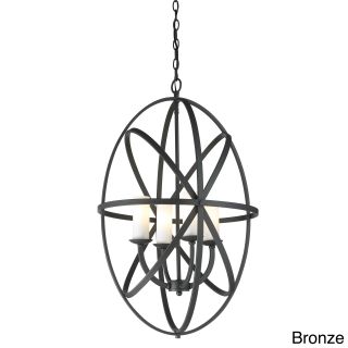 Aranya 4 light Orbit Pendant