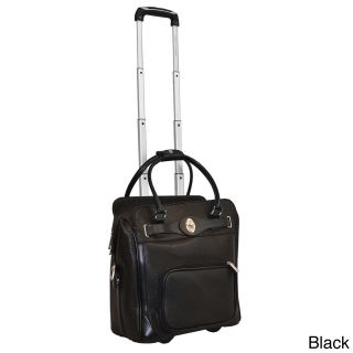 Adrienne Vittadini Carry on Solid Rolling Laptop Case