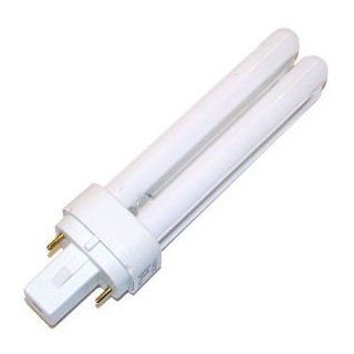 GE 97587   F13DBX23/830/ECO   13 Watt Quad Tube Compact Fluorescent Light Bulb, 2 Pin, 3000K    
