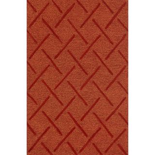 Hand Tufted Benson Rust Rug (93 X 13)