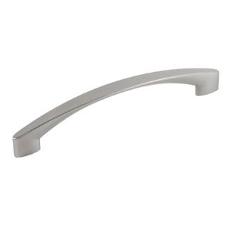 Contemporary 7 1/8 Inch High Heel Arch Design Stainless Steel Finish Cabinet Bar Pull Handle (case Of 4)