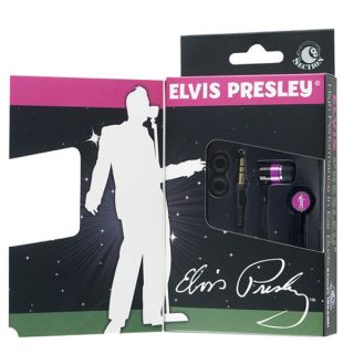 Section 8 Elvis Early Earphones in Tribute Packaging      Electronics