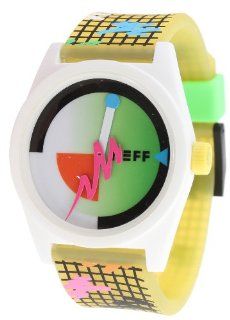 Neff Men's NF0208 grid Custom Designed Movement PU Strap Watch Neff Watches