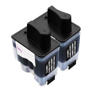 Sophia Global Compatible Ink Cartridge Replacement For Brother Lc41 (2 Black) (replacement)