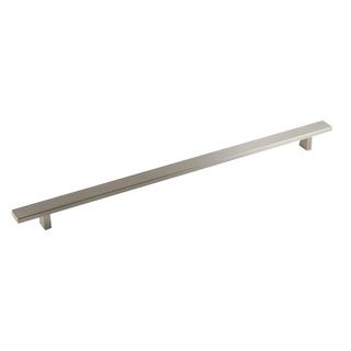 Contemporary 20 inch Stainless Steel finished Rectangular Bar Cabinet Handle (case Of 4)