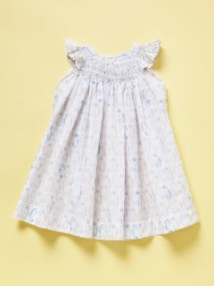 Seahorse Hand Smock Dress by Feather Baby
