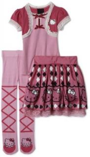 Hello Kitty Girls 2 6x 3 Piece Set,Doll Pink,2T Clothing