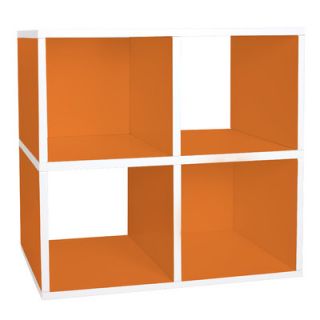 Way Basics Eco Friendly Quad Cube WB 4CUBE GN Color Orange