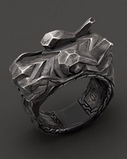 John Hardy Men's Naga Sterling Silver Dragon Head Ring's