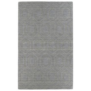 Trends Steel Grey Loft Wool Rug (36 X 56)