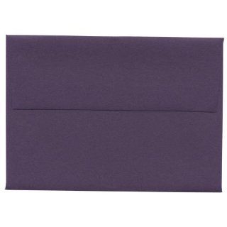4bar A1 (3 5/8 x 5 1/8) Dark Purple Paper Invitation Envelope   25 envelopes per pack  Greeting Card Envelopes 