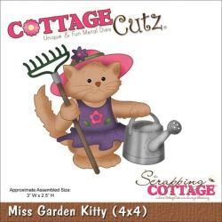 Cottagecutz Die 4 X4   Miss Garden Kitty