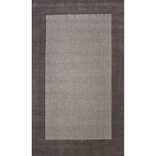 Nuloom Handmade Marrakesh Grey Border Wool Rug (83 X 11)