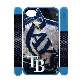 Custom Tampa Bay Rays Back Cover Case for iPhone 4 4S IP 11926 Cell Phones & Accessories