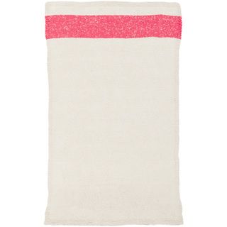 Papilio Pepper Hand woven Pink Braided Area Rug (8 X 10)