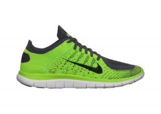 Nike Free 4.0 Flyknit Mens Running Shoes   Dark Grey