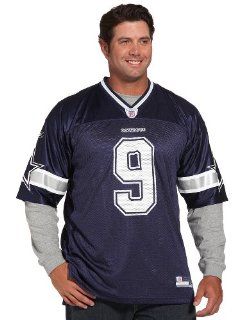 Dallas Cowboys Tony Romo Replica Team Color Jersey  Sports Fan Jerseys  Sports & Outdoors