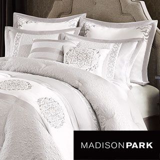 Madison Park Signature Belmont 8 piece Charmeuse Comforter Set