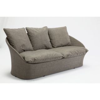 Les Jardins Spinner Loveseat with Cushion SPBA101 / SPBA101.978 Fabric Taupe