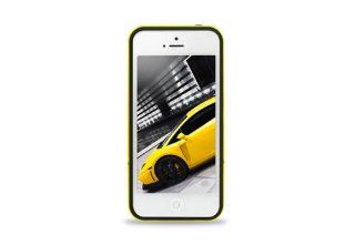 Pinlo Hybridue II Case Yellow/Black for iPhone 5/5S with free screen protector   Original Cell Phones & Accessories