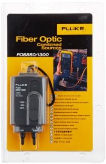 Fluke FOS 850/1300 Fiber Optic Light Source Fiber Optic Meter Network And Cable Testers