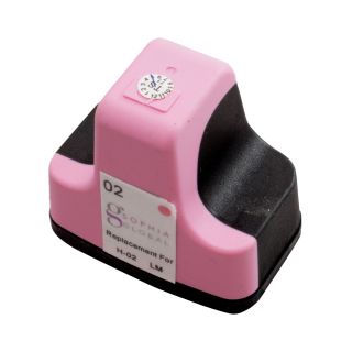 Sophia Global Remanufactured Ink Cartridge Replacement For Hp 02 (1 Light Magenta)