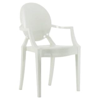 Kartell Louis Ghost Chair 4852 Finish Opaque Glossy White